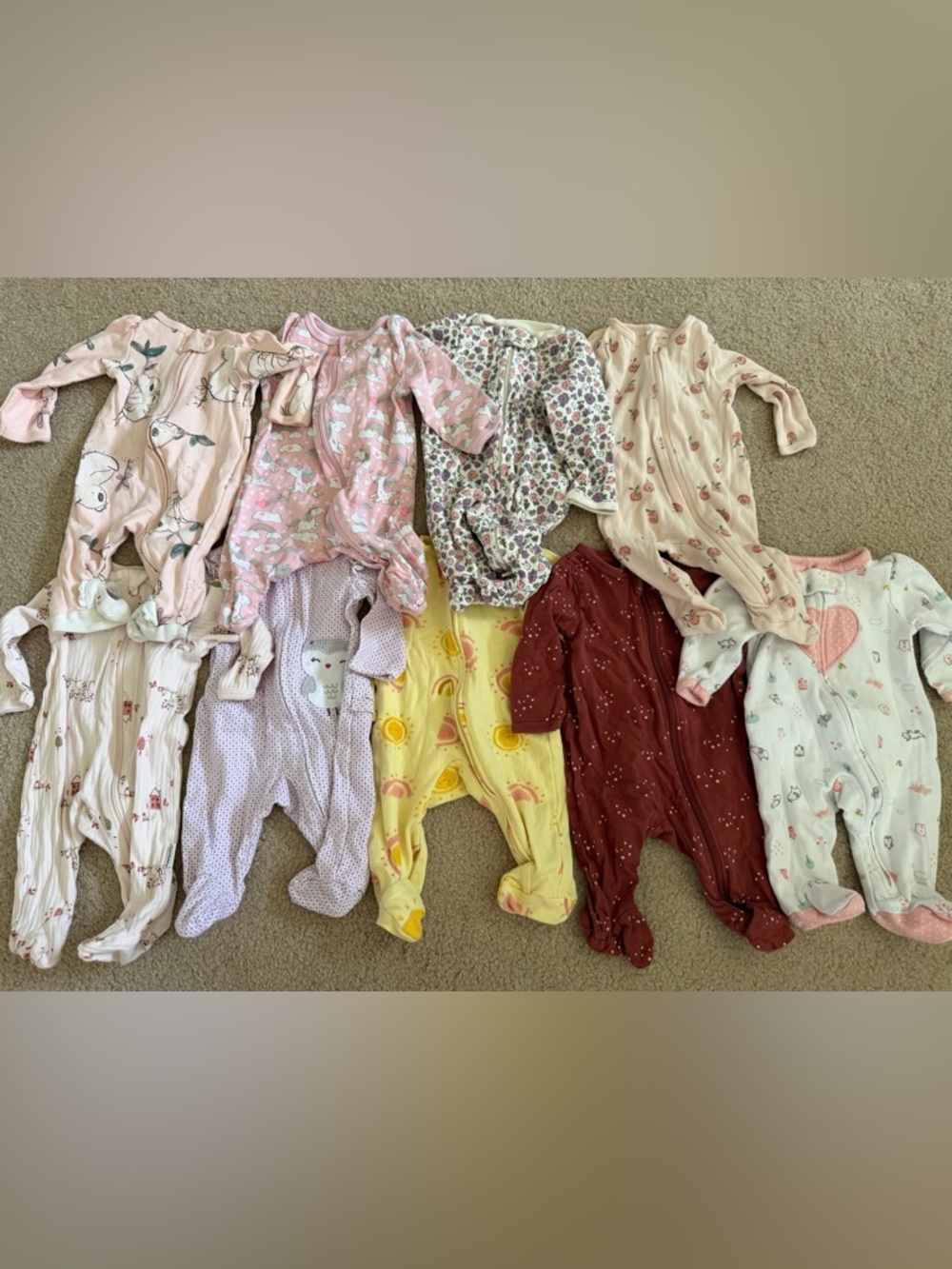 Assorted Kids One-Piece Sleepers